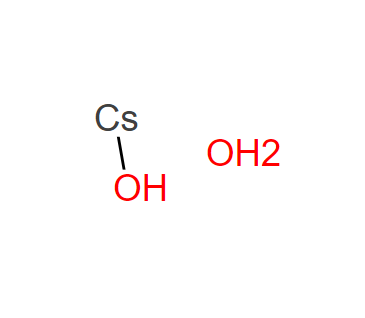 35103-79-8；氢氧化铯一水合物