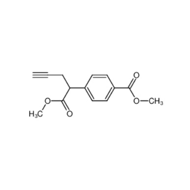 4-(甲酸甲酯)-ALPHA-炔丙基苯基乙酸甲酯