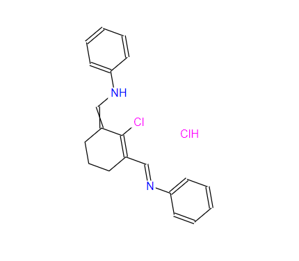 63857-00-1；N-[(3-(苯胺基亚甲基)-2-氯-1-环己烯-1-基)亚甲基]苯胺盐酸盐