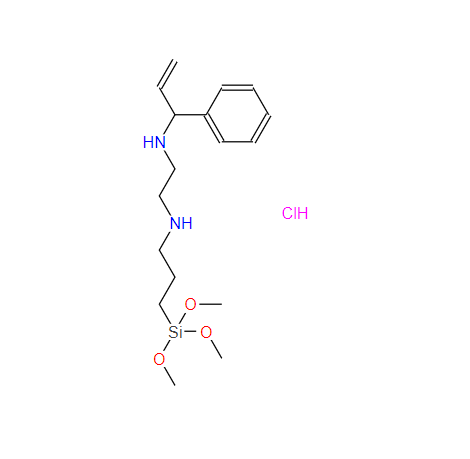 N1-[(乙烯基苄基)-N2-[3-(三甲氧基硅)丙基]-1,2-乙二胺盐酸盐