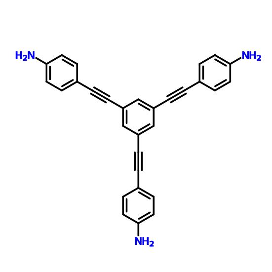 1,3,5-三(2'-(4''-胺基苯基)乙炔)苯