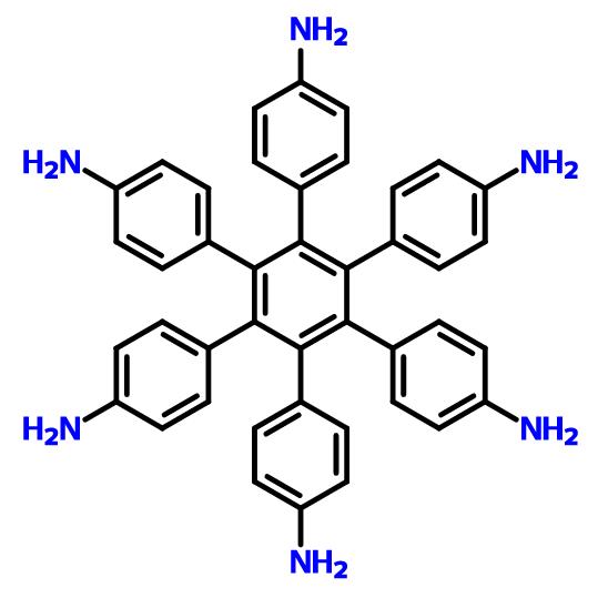 六(4-胺基六苯基)苯