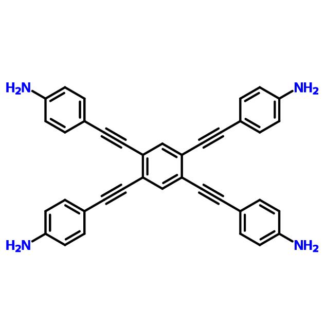 4,4',4'',4'''-[苯-1,2,4,5-四基四(乙炔-2,1-二基)]四苯胺