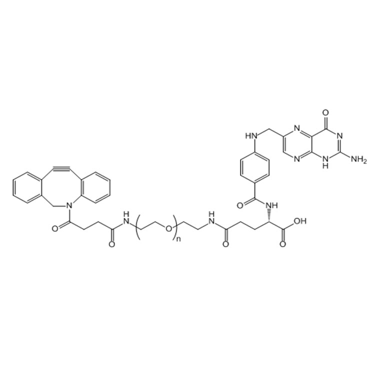 二苯基环辛炔-聚乙二醇-叶酸