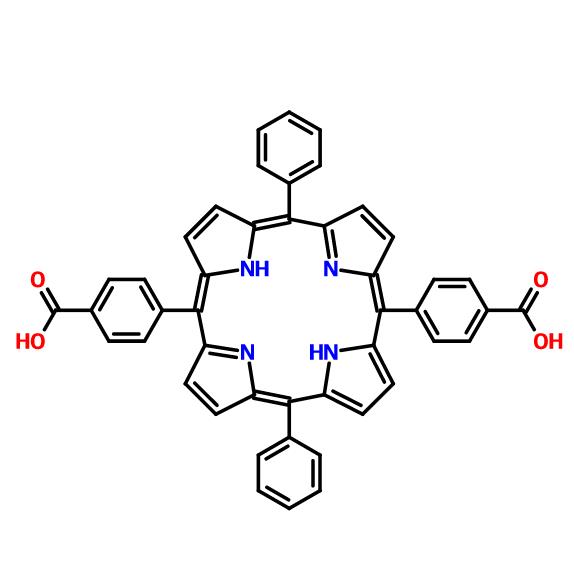 5,10-二(4-羧基苯基)-10,20-二苯基-卟啉