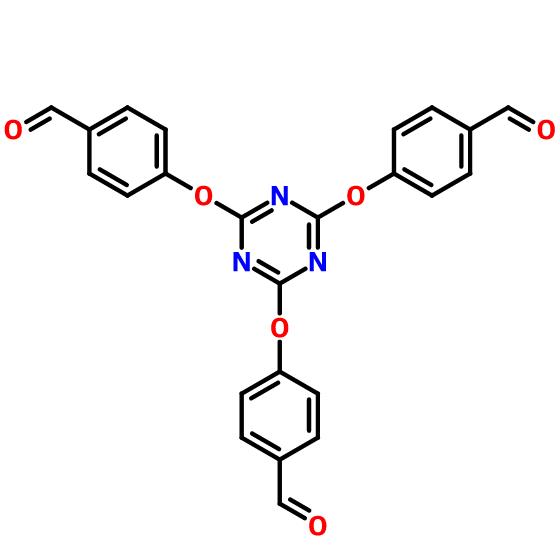 2,4,6-三(4-甲酰基苯氧基)-1,3,5-三嗪