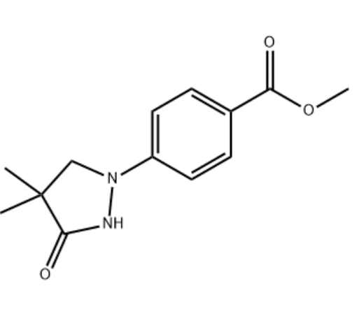 4-（4，4-二甲基-3-氧代-1-吡唑烷基）苯甲酸甲酯