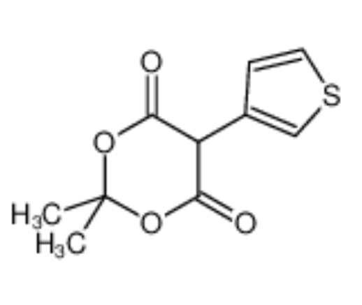 2,2-二甲基-5-(3-噻吩基)-1,3-二氧杂环己烷-4,6-二酮