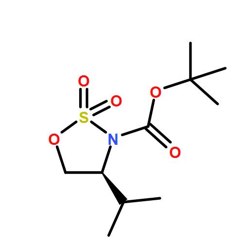 tert-butyl (S)-4-isopropyl-1,2,3-oxathiazolidine-3-carboxylate 2,2-dioxide