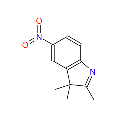 3484-22-8；5-硝基-2,3,3-三甲基吲哚