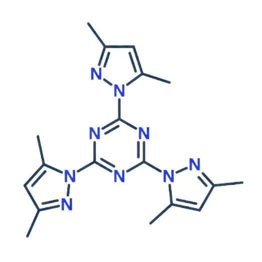 2,4,6-三(3,5-二甲基吡唑-1-基)-1,3,5-三嗪