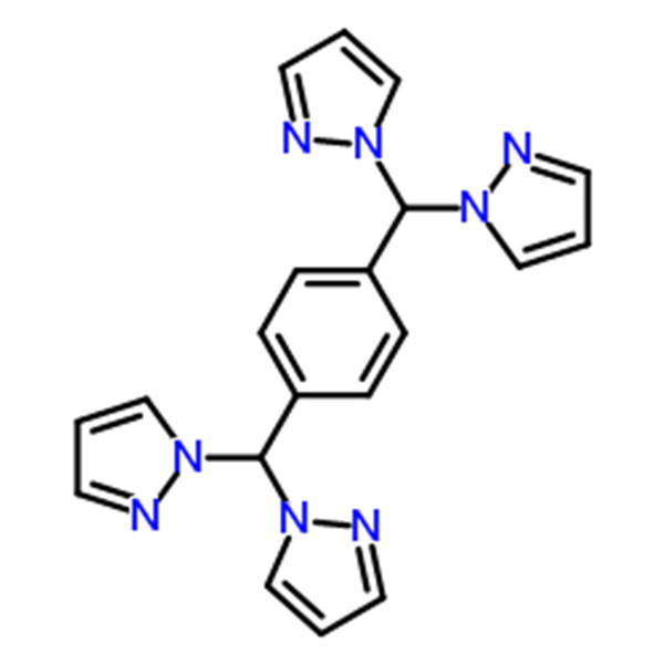 α,α,α',α'-tetra(1-pyrazolyl)-p-xylene