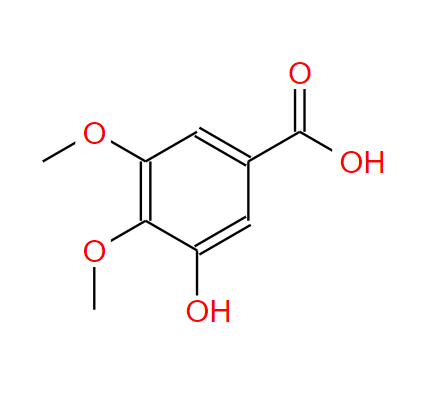 3,4-二甲氧基-5-羟基苯甲酸;1916-08-1