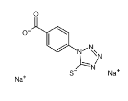 99229-76-2；1-(4-羧基苯基)-5-(疏基四唑)-二钠 salt