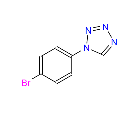 57058-01-2；1-(4-溴-苯基)-1H-四唑