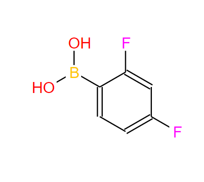 2,4-二氟苯硼酸；144025-03-6