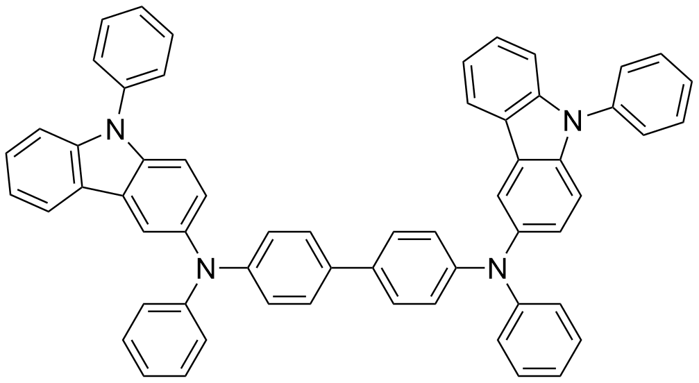N4,N4'-二苯基-N4,N4'-二(9-苯基-9H-咔唑-3-基)联苯-4,4'-二胺