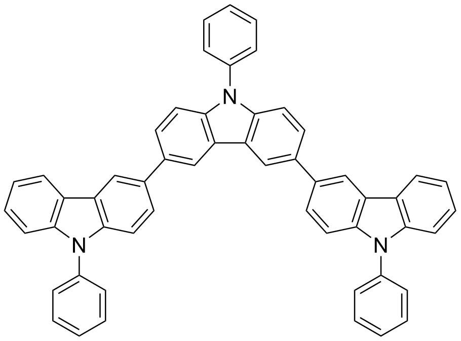 3,6-双(N-苯基咔唑-3-基)-N-苯基咔唑