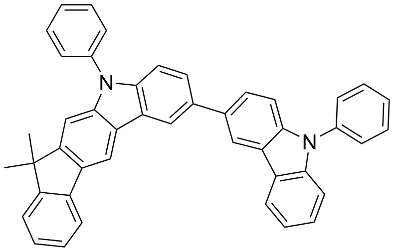 7,7-dimethyl-5-phenyl-2-(9-phenyl-9H-carbazol-3-yl)-5,7-dihydroindeno[2,1-b]carbazole