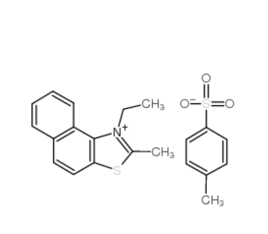1-乙基-2-甲基萘[1，2-d]噻唑鎓甲苯对磺酸盐