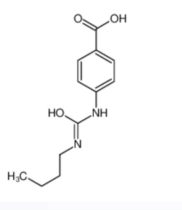 4-（丁基氨基氨基）苯甲酸