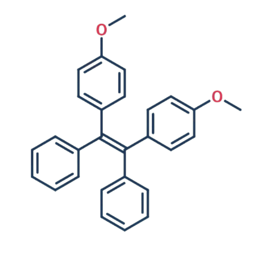 1,2-二苯基-1,2-二(4甲氧基苯基]乙烯