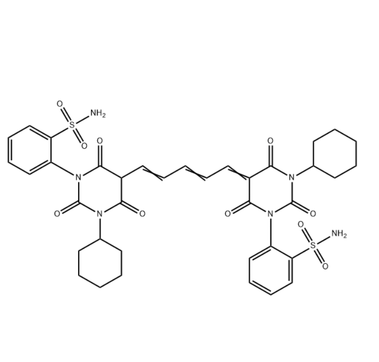 2-[5-[5-[1-[2-(aminosulphonyl)phenyl]-3-cyclohexyl-1,2,3,4-tetrahydro-6-hydroxy-2,4-dioxo-5-pyrimidi