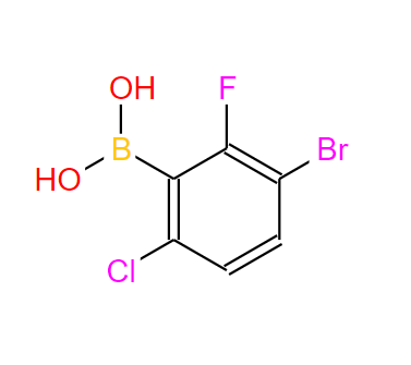 3-溴-6-氯-2-氟苯硼酸；1451393-00-2