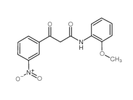 63134-28-1；2-(3-硝基苯甲酰基)-乙酸邻甲氧基苯胺
