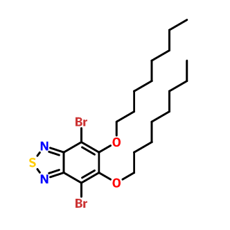 4,7-二溴-5,6-双(辛氧基)-2,1,3-苯并噻二唑