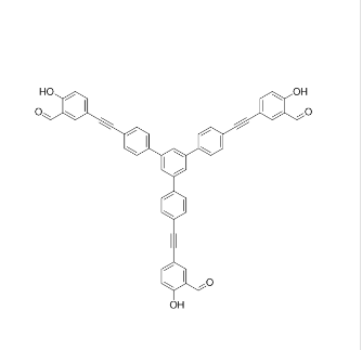 5,5'-((5'-(4-((3-甲酰基-4-羟基苯基)乙炔基)苯基)-[1,1':3',1''-三联苯]-4,4''-二基)双(乙炔-2,1-二基))双(2-羟基苯甲醛)