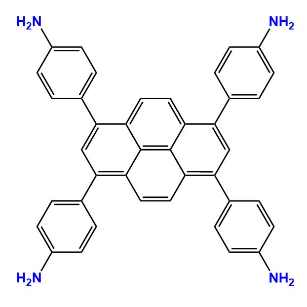 1,3,6,8-四-(对胺基苯基)-芘