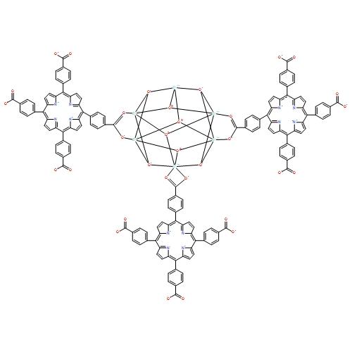 PCN-223(H)金属有机骨架cas:1640226-29-4