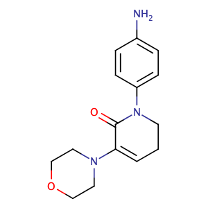 1-(4-氨基苯基)-5,6-二氢-3-(4-吗啉)-2(1H)-吡啶酮