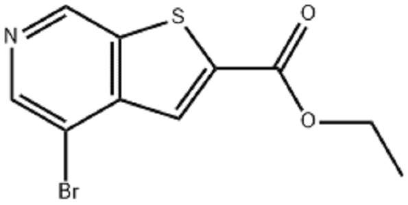 4-溴噻吩并[2,3-c]吡啶-2-羧酸乙酯