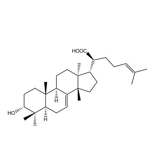 3-α羟基甘遂烷-7,24-二烯-21-酸