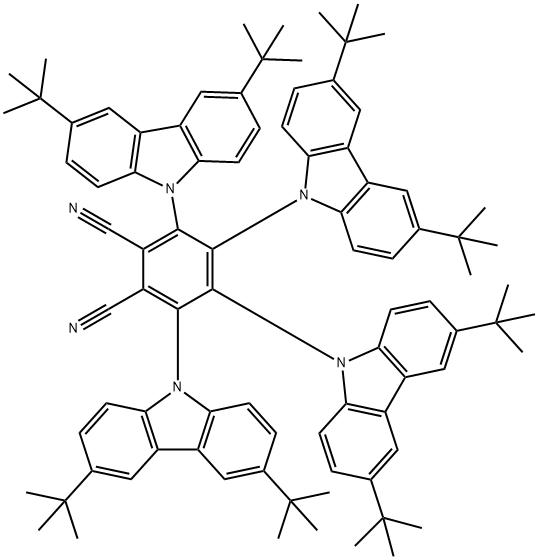 3,4,5,6-四(3,6-二叔丁基-9-咔唑基)-对苯二腈