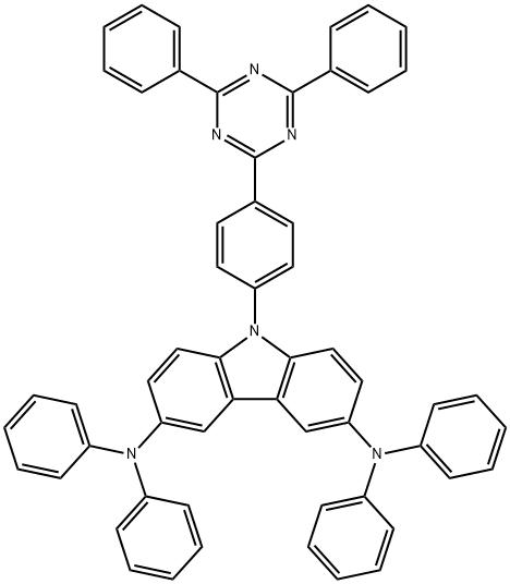 9-[4-(4,6-二苯基-1,3,5-三嗪-2-基)苯基]-N3,N3,N6,N6-四苯基-9氢-咔唑-3,6-二胺