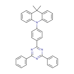 10-(4-(4,6-二苯基-1,3,5-三唑-2-基)苯基)-9,9-二甲基-9,10-二氢吖啶