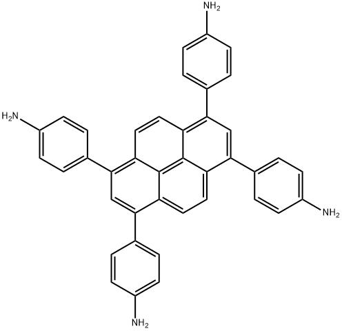 1,3,6,8-四-(对胺基苯基)-芘,CAS号:1610471-69-6,分子式:C40H30N4