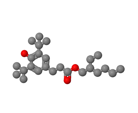 C25H42O3；2-乙基己基 3-(3,5-二叔丁基-4-羟基苯基)丙酸酯