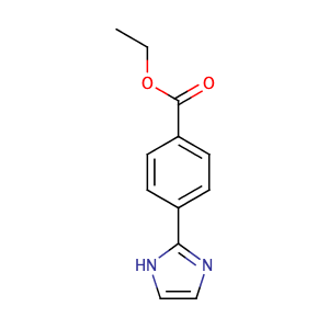 Benzoic acid, 4-(1H-imidazol-2-yl)-, ethyl ester