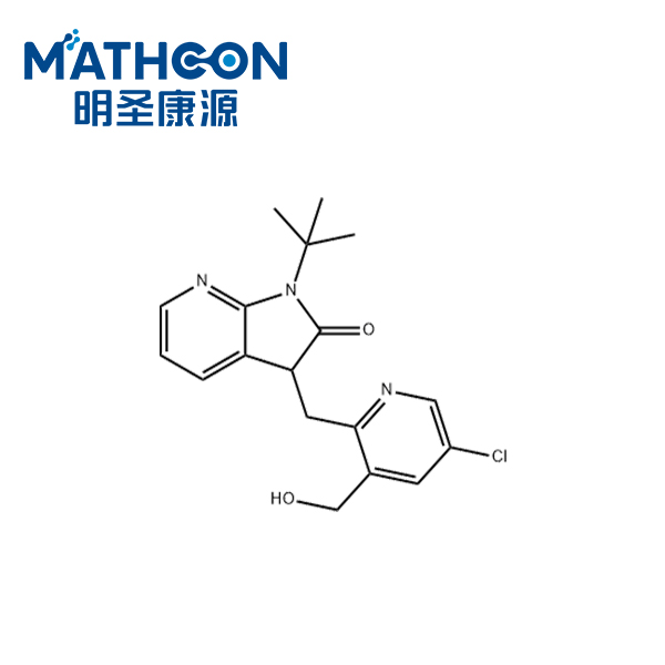 1-(tert-butyl)-3-((5-chloro-3-(hydroxymethyl)pyridin-2-yl)methyl)-1,3-dihydro-2H-pyrrolo[2,3-b]pyridin-2-one