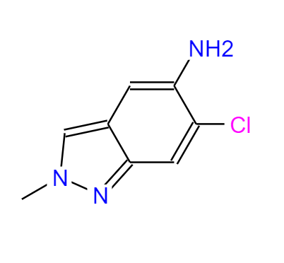 6-氯-2-甲基-2H-吲唑-5-胺
