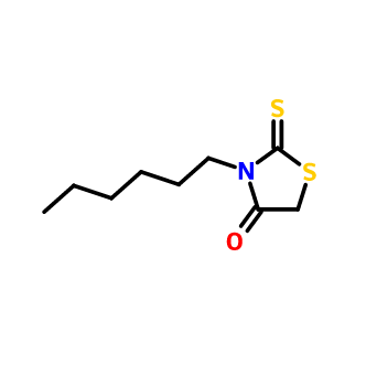 3-己基-2-硫代-1,3-四氢噻唑-4-酮