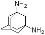 CAS # 10303-95-4, 1,3-Adamantanediamine, Tricyclo[3.3.1.1(3,7)]decane-1,3-diamine, 1,3-Diaminoadamantane
