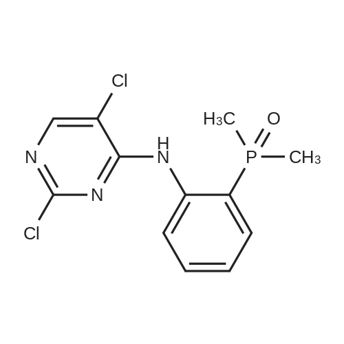 2,5-二氯-N-[2-(二甲基亚膦酰)苯基]-4-嘧啶胺