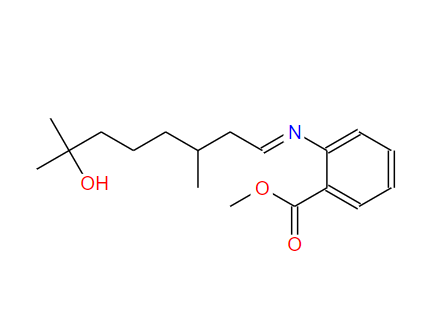 2-[(7-羟基-3,7-二甲基辛亚基)氨基]苯甲酸甲酯；89-43-0
