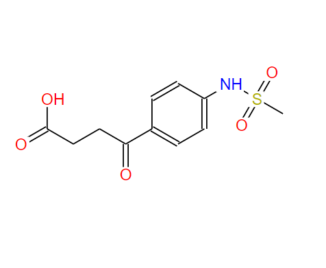 100632-57-3；4-[(4-甲磺酰胺基)苯基]-4-氧代丁酸