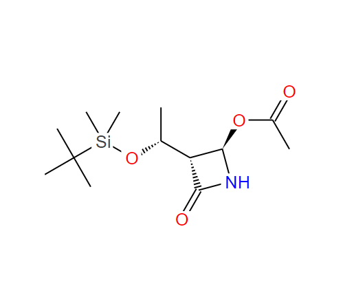 76855-69-1；4-乙酰氧基氮杂环丁酮